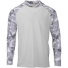 Custom Unisex Tortuga Extreme Performance Hooded T-Shirt Aluminum