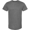 Custom Unisex Poly-Rich T-Shirt Heather Charcoal