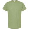 Custom Unisex Poly-Rich T-Shirt Heather Green