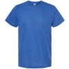 Custom Unisex Poly-Rich T-Shirt Heather Royal
