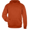 Custom Youth Performance Fleece Hooded Sweatshirt Burnt Orange