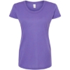 Custom Womens Tri-Blend T-Shirt Lilac Tri Blend