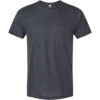 Custom Mens Tri-Blend T-Shirt Graphite Tri Blend