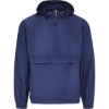 Custom Mens Pioneer Packable Wind Breaker Jacket Athletic Navy