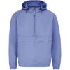 Custom Mens Pioneer Packable Wind Breaker Jacket Blue Iris
