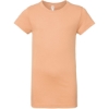 Custom Girls Fine Jersey Tee Peachy