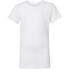 Custom Girls Fine Jersey Tee White