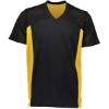 Custom Unisex Reversible Flag Football Jersey Black/ Gold