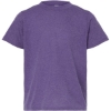 Custom Youth Poly-Rich T-Shirt Heather Purple