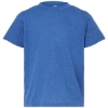 Custom Youth Poly-Rich T-Shirt Heather Royal