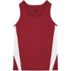 Custom Youth Stride Singlet Red/ White