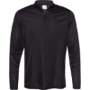 Custom Mens Attain Color Secure® Performance Quarter-Zip Pullover Black