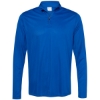 Custom Mens Attain Color Secure® Performance Quarter-Zip Pullover Royal