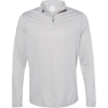 Custom Mens Attain Color Secure® Performance Quarter-Zip Pullover Silver