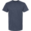 Custom Unisex Heavyweight Jersey T-Shirt Heather Denim