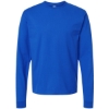 Custom Unisex Heavyweight Jersey Long Sleeve T-Shirt Royal