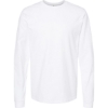 Custom Unisex Heavyweight Jersey Long Sleeve T-Shirt White