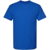 Custom Unisex Heavyweight Jersey Pocket T-Shirt Royal