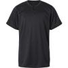 Custom Youth B-Core Placket Jersey Black