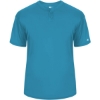 Custom Youth B-Core Placket Jersey Electric Blue