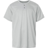 Custom Youth B-Core Placket Jersey Silver