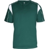 Custom Youth B-Core Pro Placket Jersey Forest/ White