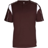 Custom Youth B-Core Pro Placket Jersey Maroon/ White