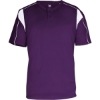 Custom Youth B-Core Pro Placket Jersey Purple/ White