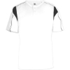 Custom Youth B-Core Pro Placket Jersey White/ Black