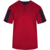 Custom Youth Striker Placket Red/ Navy