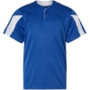Custom Youth Striker Placket Royal/ White