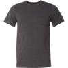 Custom Unisex USA-Made Jersey Tee Dark Grey Heather