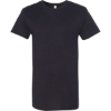 Custom Mens Long Body Urban Tee Black