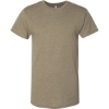 Custom Mens Long Body Urban Tee Heather Olive