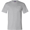 Custom Unisex Union-Made Pocket T-Shirt Dark Ash