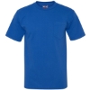 Custom Unisex Union-Made Pocket T-Shirt Royal Blue