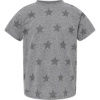 Custom Toddler Star Print Tee Granite Heather Star