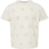 Custom Toddler Star Print Tee Natural Heather Star