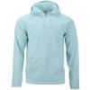 Custom Unisex Vail Performance Fleece Hooded Sweatshirt Aqua Blue
