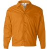 Custom Mens Coachs Jacket Gold
