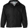 Custom Youth Coachs Jacket Black