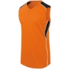 Custom Womens Dynamite Jersey Orange/ Black/ White