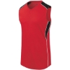 Custom Womens Dynamite Jersey Scarlet/ Black/ White