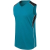 Custom Womens Dynamite Jersey Teal/ Black/ White