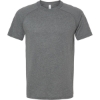 Custom Mens Heather CVC Raglan Tee Deep Heather