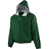 Custom Youth Hooded Taffeta Jacket Dark Green