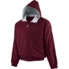 Custom Youth Hooded Taffeta Jacket Maroon