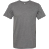 Custom Unisex Sueded Tee Deep Heather