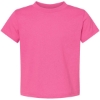 Custom Toddler Cotton Jersey Tee Raspberry