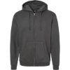 Custom Unisex Full-Zip Hooded Sweatshirt Charcoal